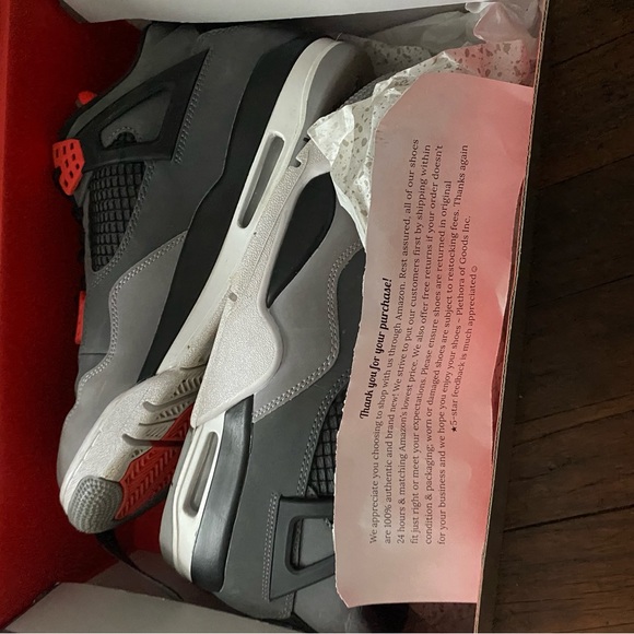 Jordan 4 retros infrared(retail price $397)
